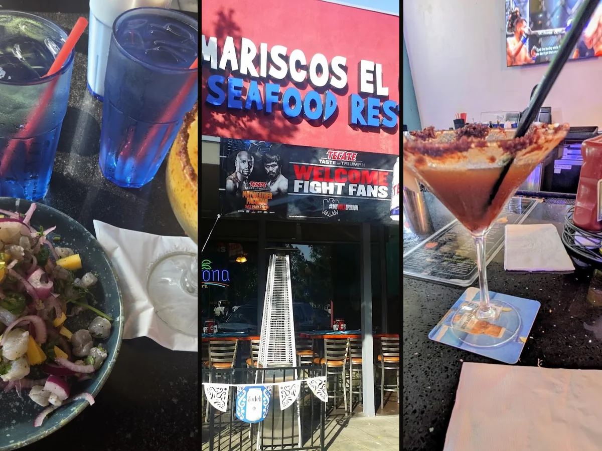Seafood and Mexican Plates