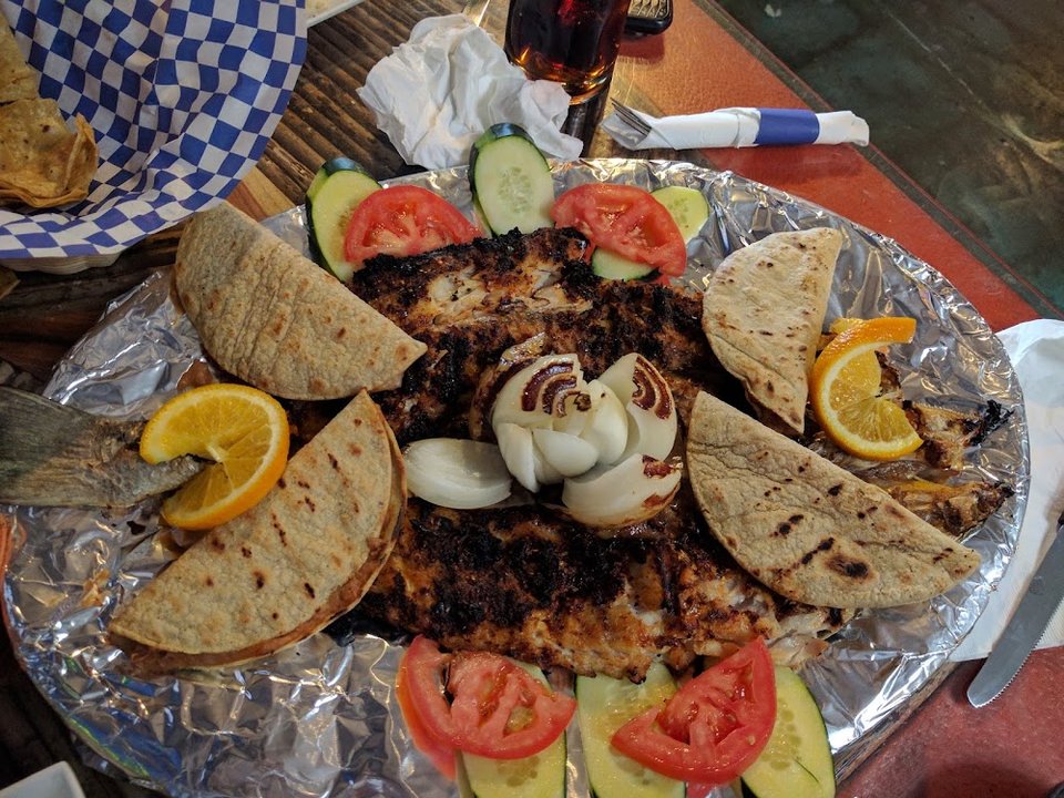 Pescado A Las Brasas